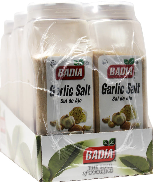 Badia Garlic Salt 2 Pound Each - 6 Per Case.