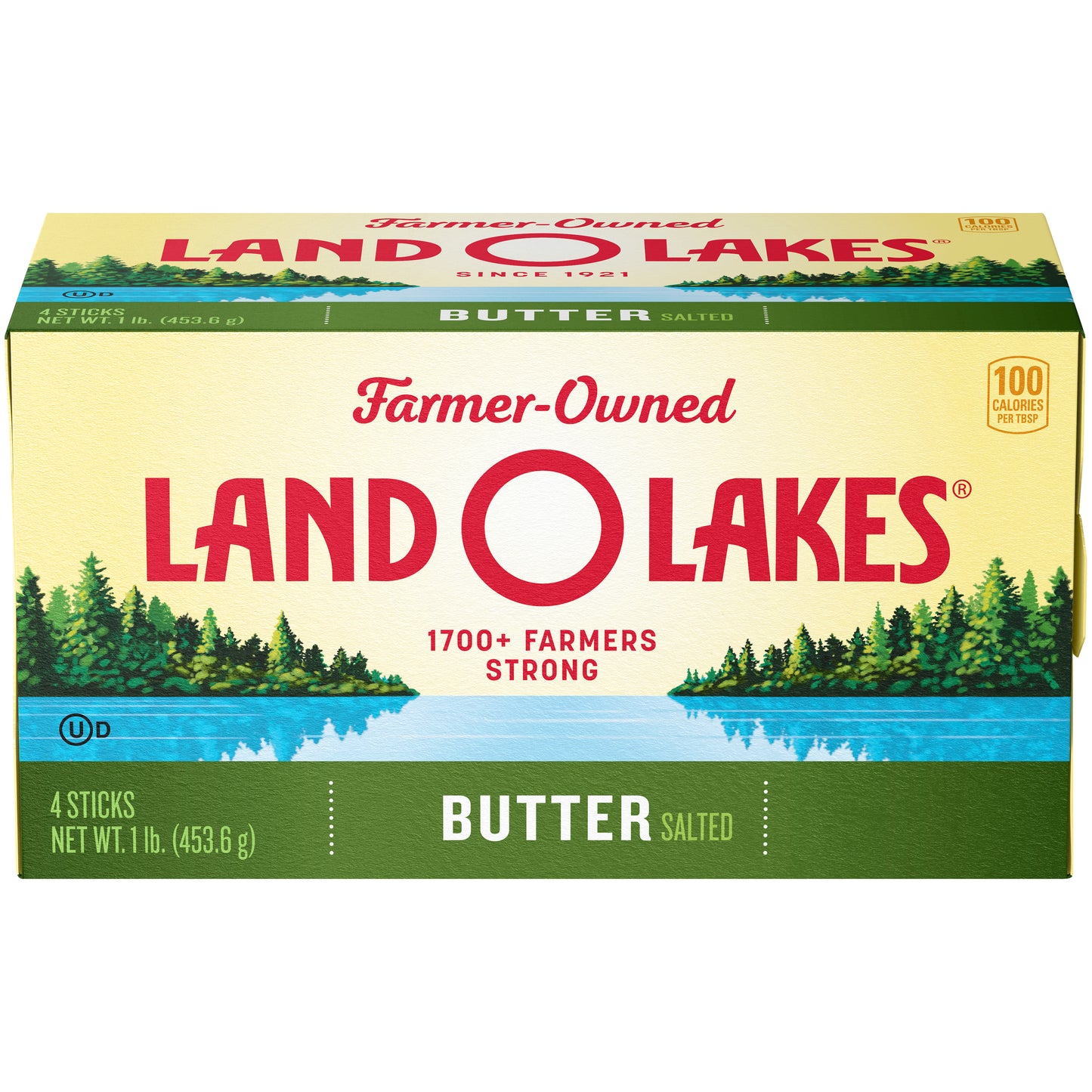 Land-O-Lakes® Salted Butter 1 Pound Each - 36 Per Case.