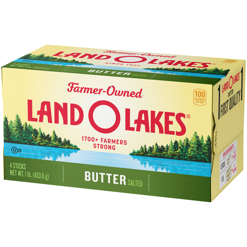 Land-O-Lakes® Salted Butter 1 Pound Each - 36 Per Case.