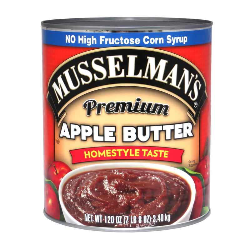 Musselman's Premium Apple Butter Cans 120 Ounce Size - 3 Per Case.