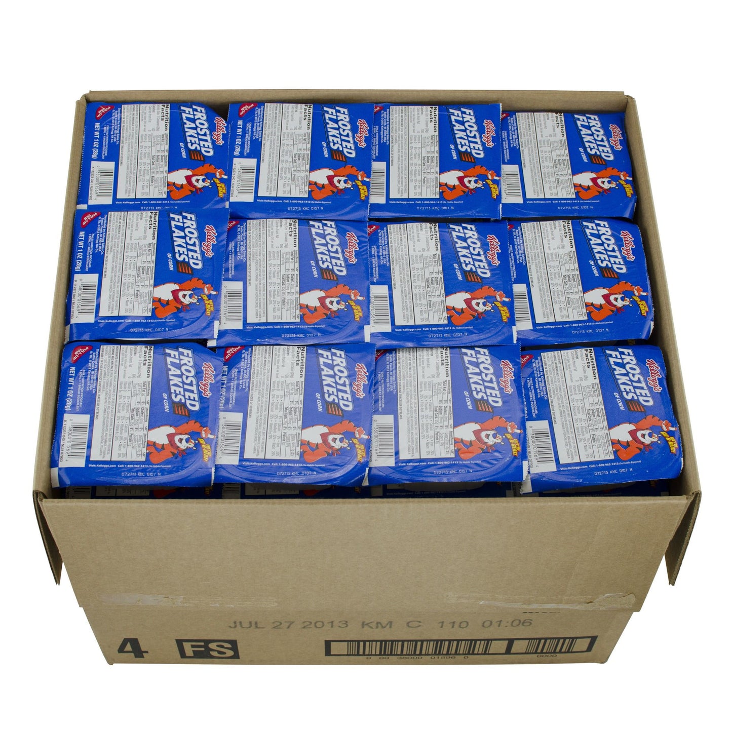 Kellogg's Frosted Flakes Cereal1 Ounce Size - 96 Per Case.