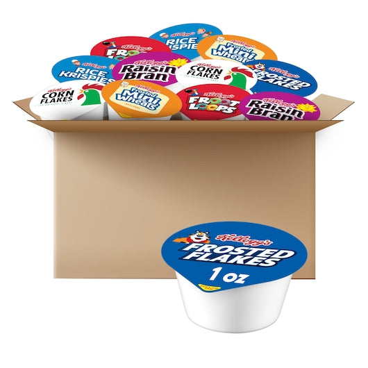 Kellogg's Total Assortments Cereal Variety - 96 Per Case.