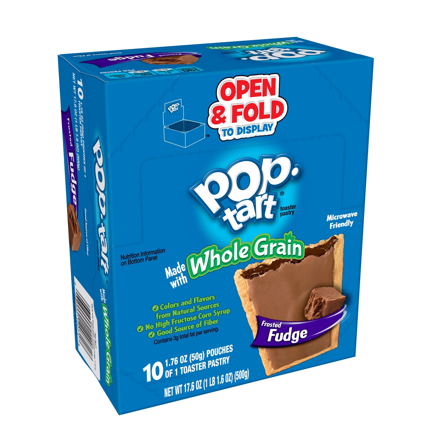 Kellogg's Pop Tarts Whole Grain Chocolate 1.7 Ounce Size - 120 Per Case.