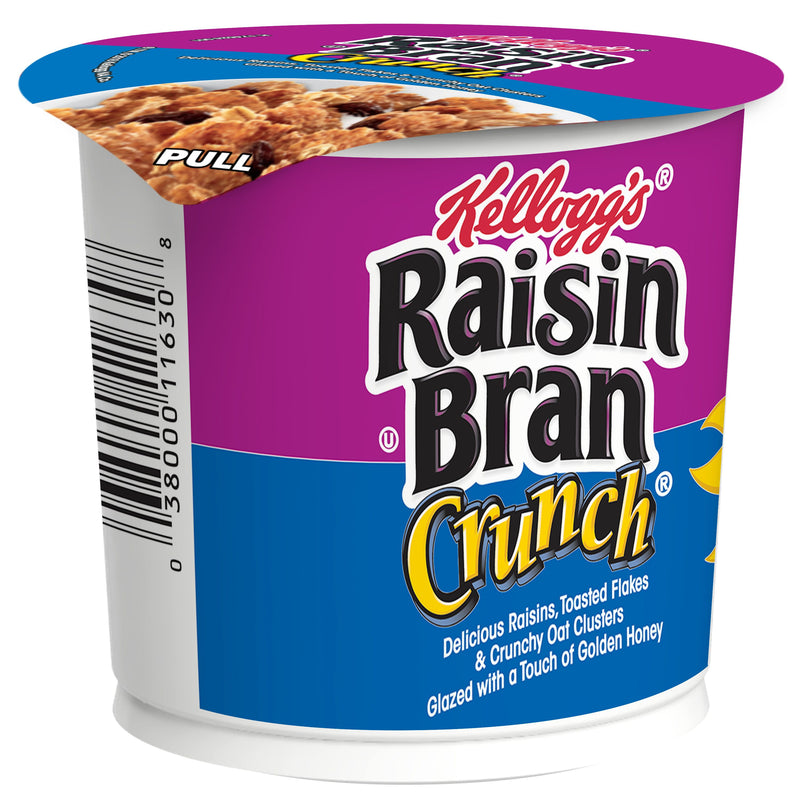 Kellogg's Raisin Bran Crunch Cereal 2.8 Ounce Size - 60 Per Case.