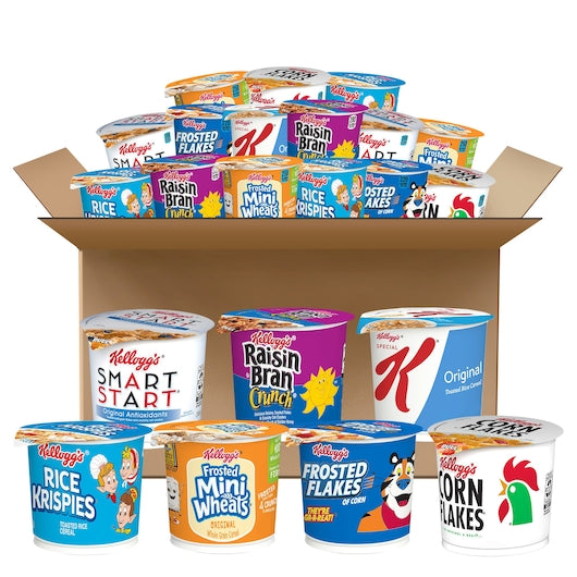 Kellogg's Total Assortments Cereal Classic - 60 Per Case.