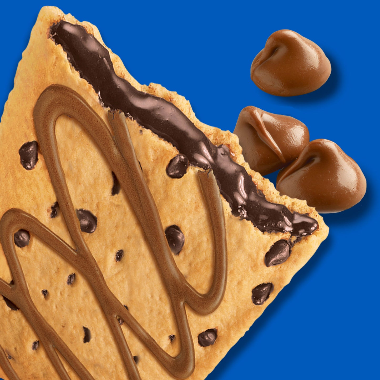 Kellogg's Pop Tarts Frosted Chocolate Chip 3.3 Ounce Size - 72 Per Case.