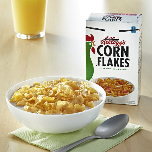 Kellogg's Corn Flakes Cereal 0.81 Ounce Size - 70 Per Case.