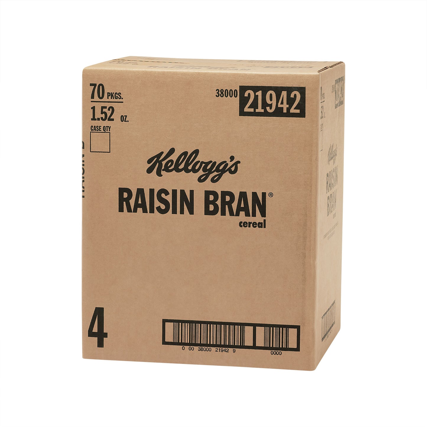 Kellogg's Raisin Bran Cereal1.52 Ounce Size - 70 Per Case.