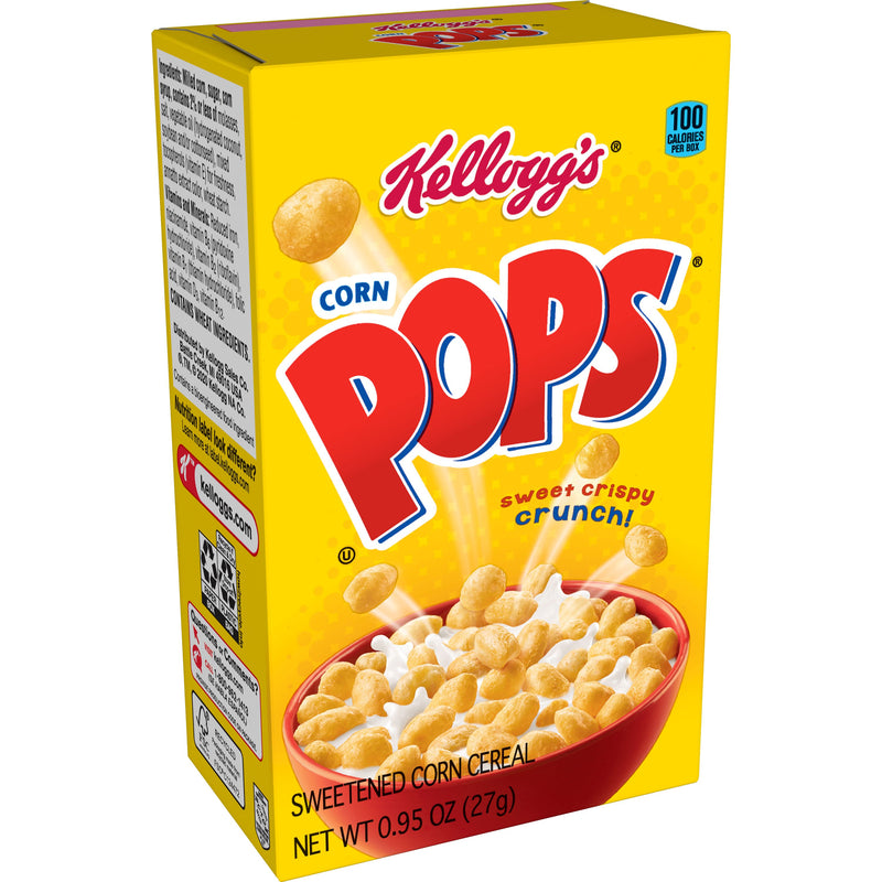 Kellogg's Corn Pops Cereal0.95 Ounce Size - 70 Per Case.