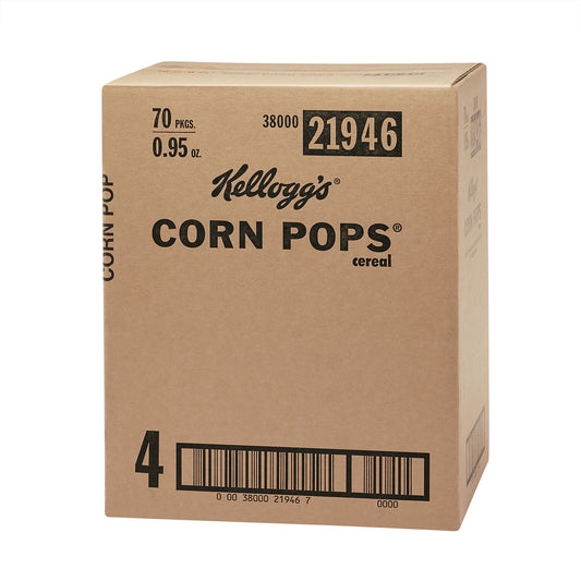 Kellogg's Corn Pops Cereal0.95 Ounce Size - 70 Per Case.