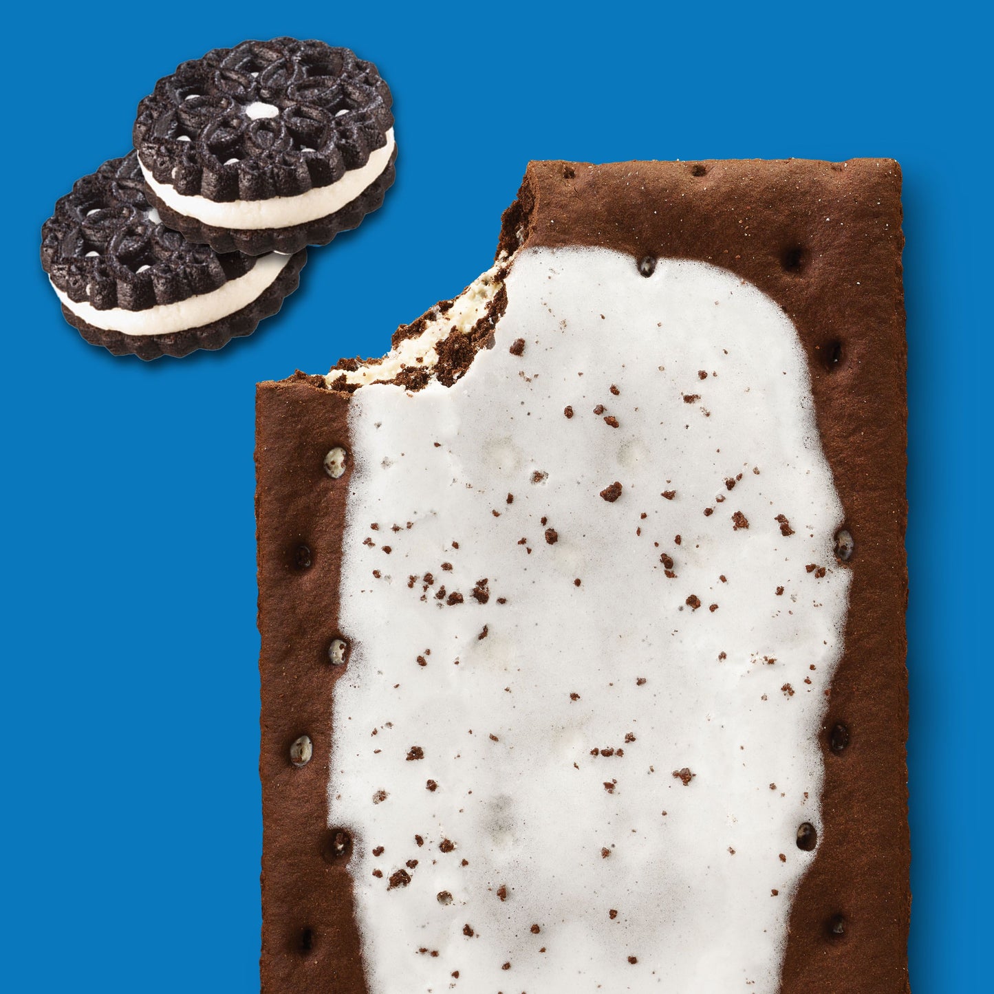 Kellogg's Pop Tarts Cookies & Creme 13.5 Ounce Size - 12 Per Case.