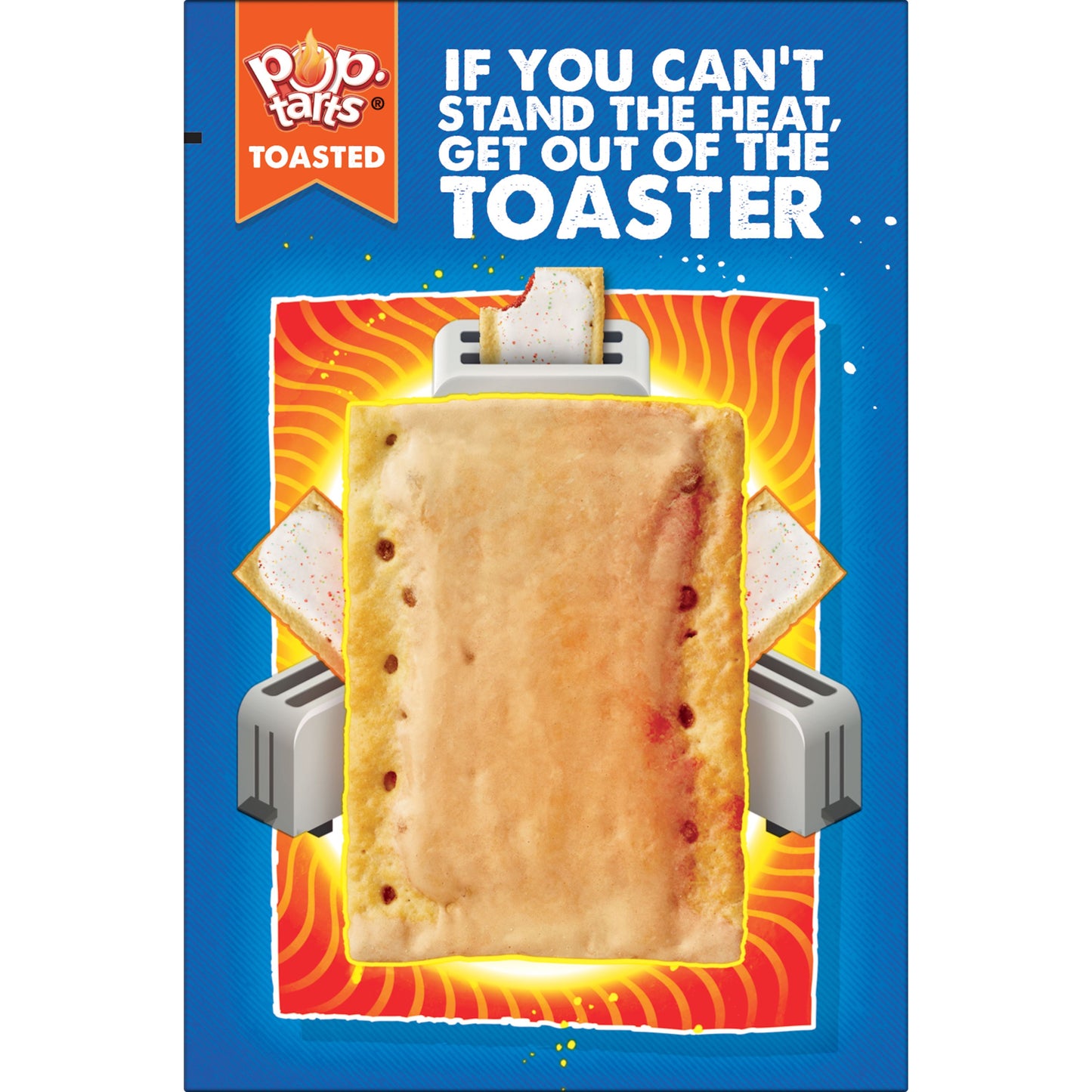 Kellogg's Pop Tarts Frosted Brown Sugar Cinnamon 13.5 Ounce Size - 12 Per Case.