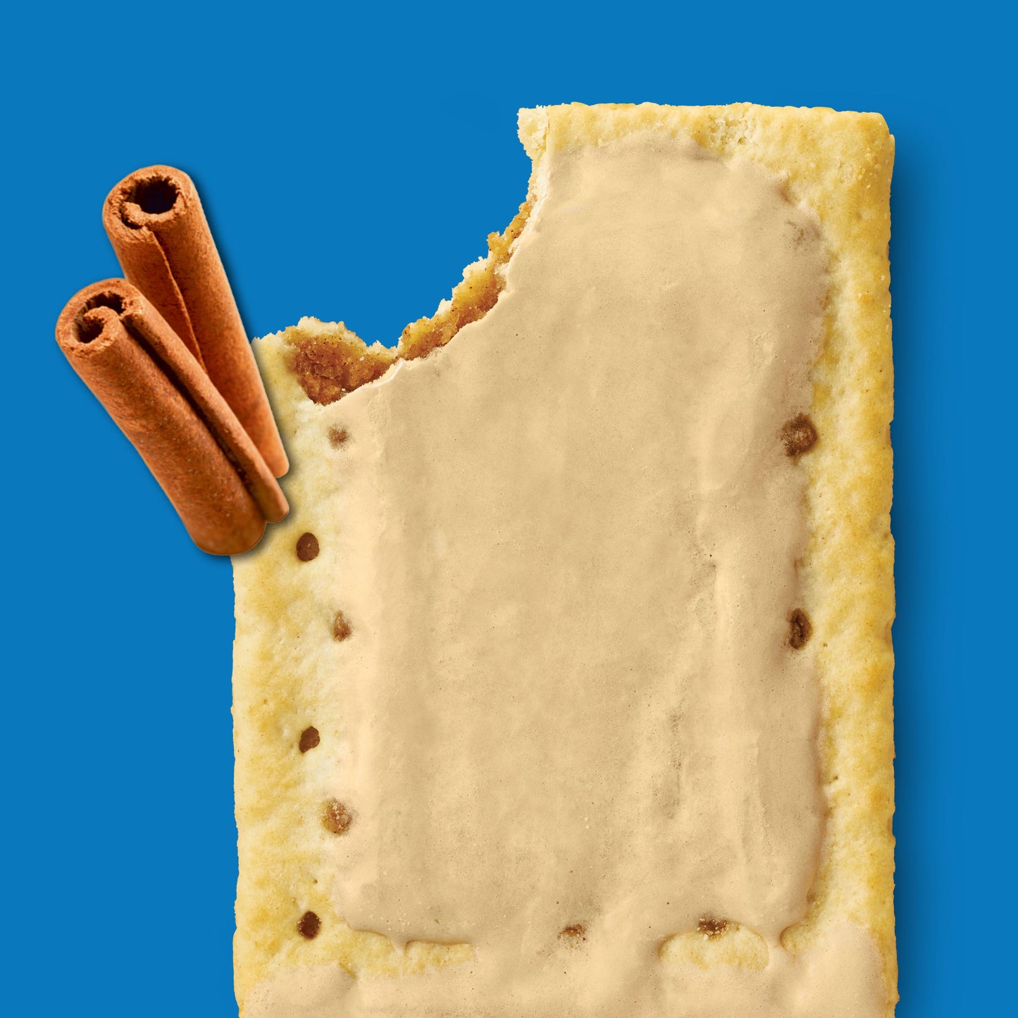 Kellogg's Pop Tarts Frosted Brown Sugar Cinnamon 13.5 Ounce Size - 12 Per Case.