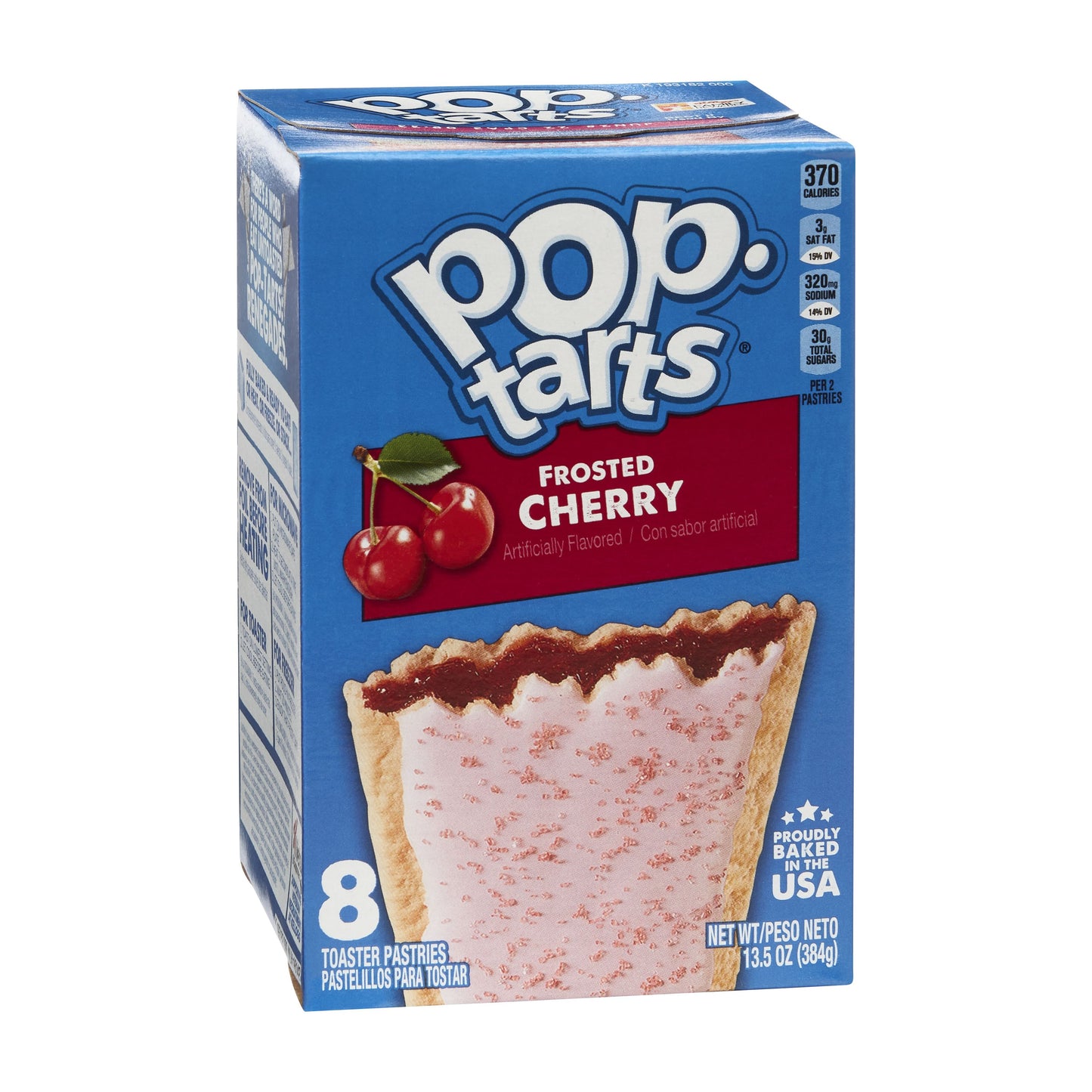 Kellogg's Pop Tarts Frosted Cherry13.5 Ounce Size - 12 Per Case.