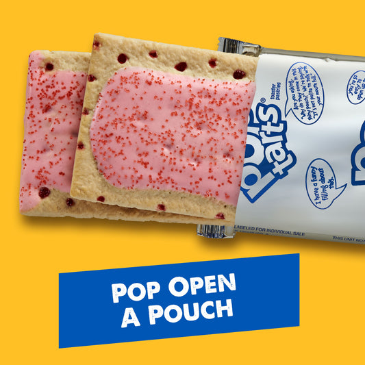 Kellogg's Pop Tarts Frosted Cherry13.5 Ounce Size - 12 Per Case.