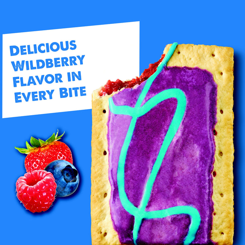 Kellogg's Pop Tarts Wild Berry13.5 Ounce Size - 12 Per Case.