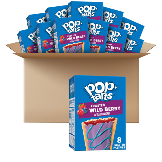 Kellogg's Pop Tarts Wild Berry13.5 Ounce Size - 12 Per Case.