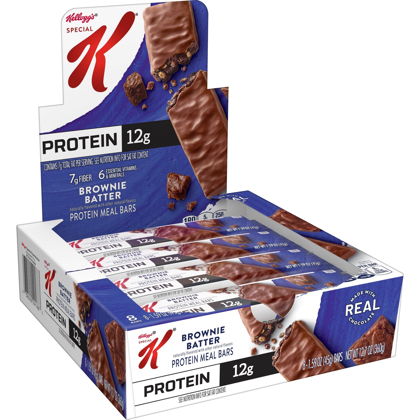 Kellogg's Special K Protein Meal Bar Brownie Batter, 1.59 Ounces - 48 Per Case.