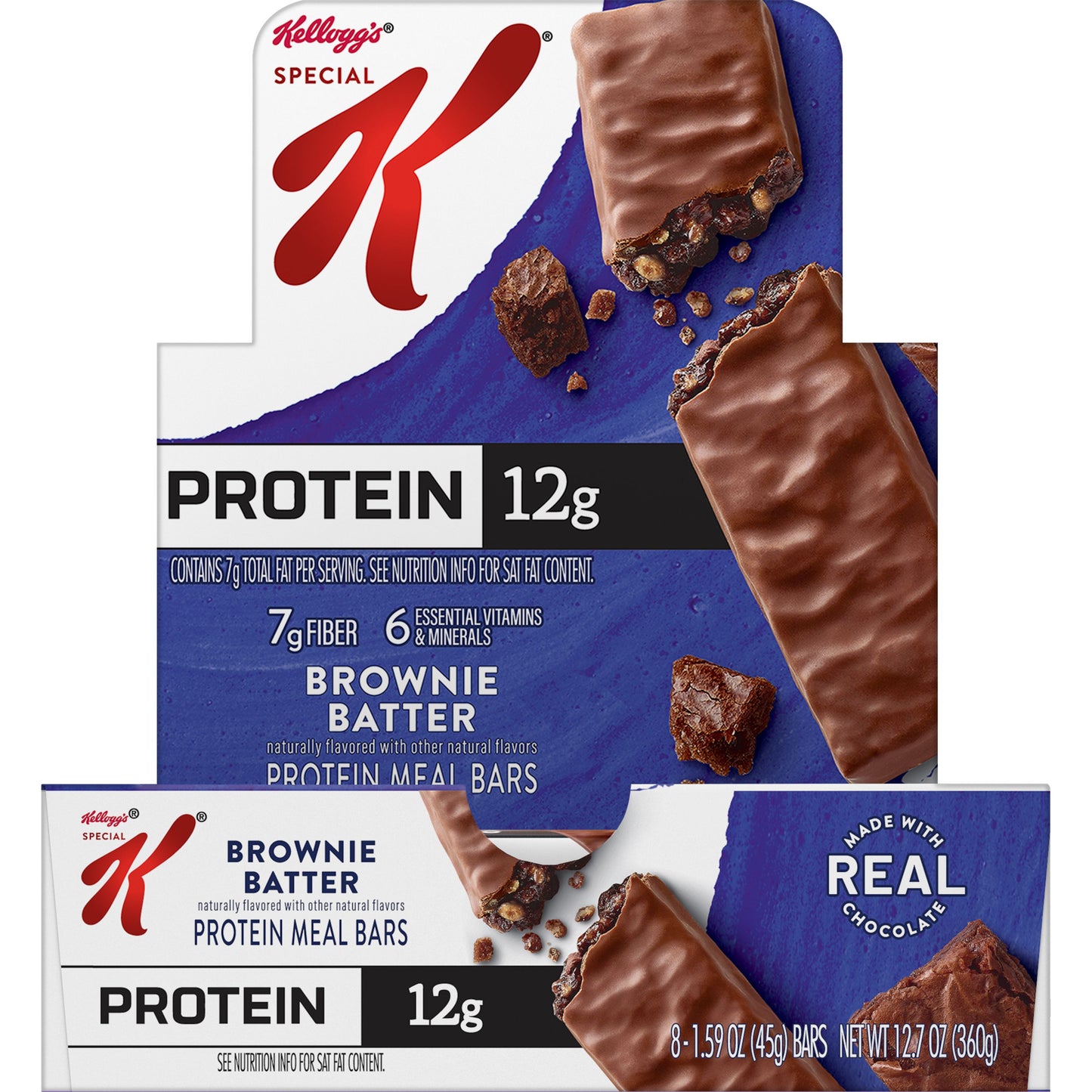 Kellogg's Special K Protein Meal Bar Brownie Batter, 1.59 Ounces - 48 Per Case.