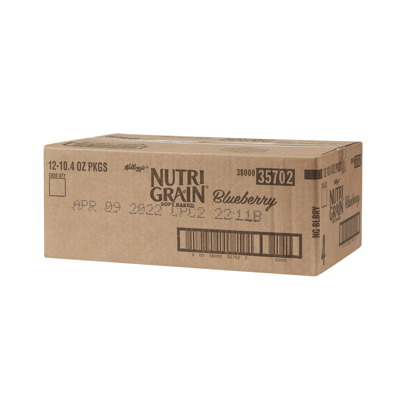 Kellogg's Nutri Grain Soft Baked Breakfast Bars Blueberry 1.3 Ounce Size - 96 Per Case.