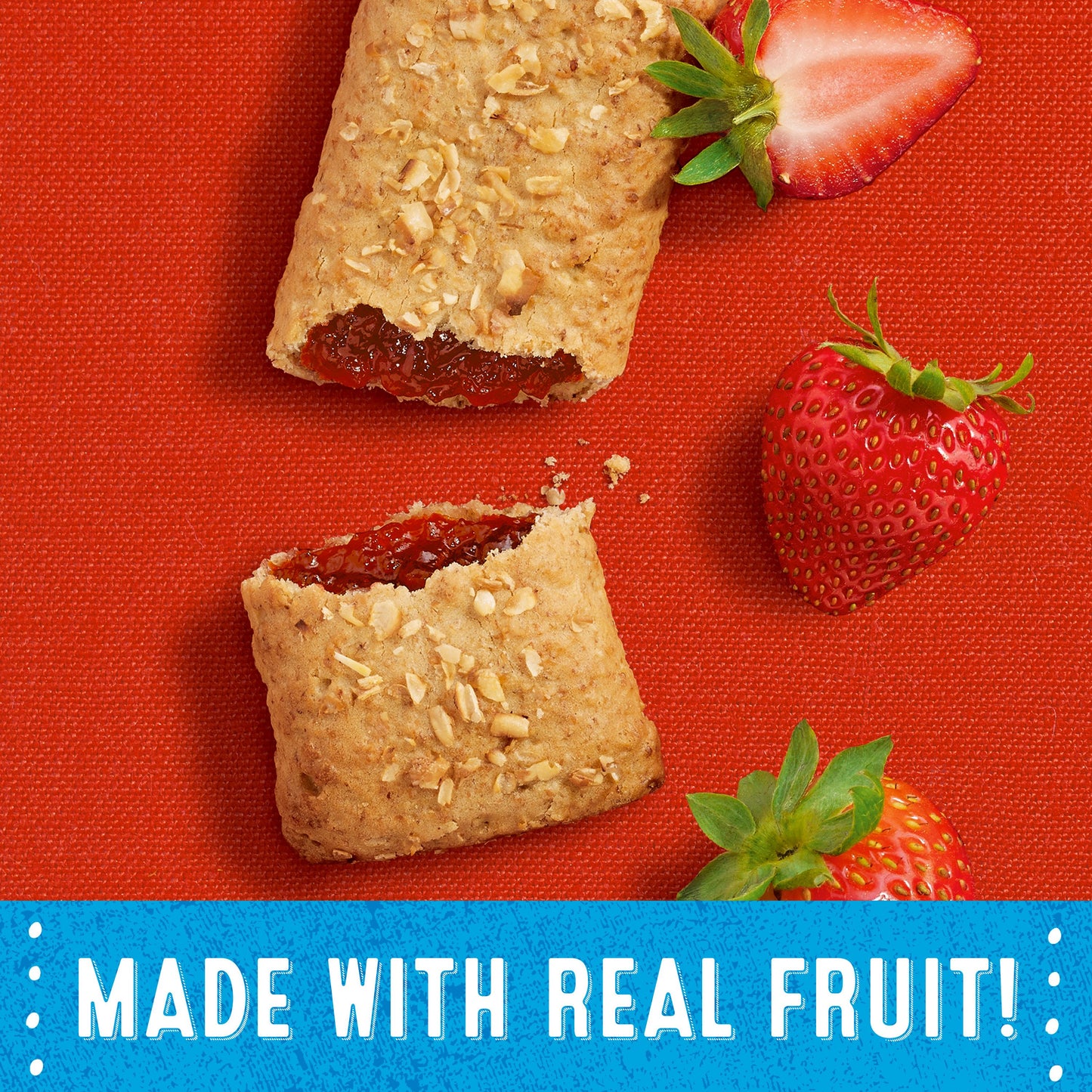 Kellogg's Nutri Grain Cereal Bars Strawberry1.3 Ounce Size - 48 Per Case.