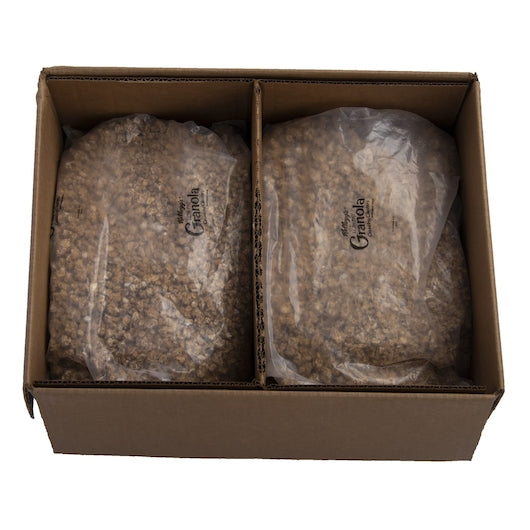Kellogg's Low Fat No Nuts No Raisins Crunchy Granola Clusters Cereal 50 Ounce Size - 4 Per Case.