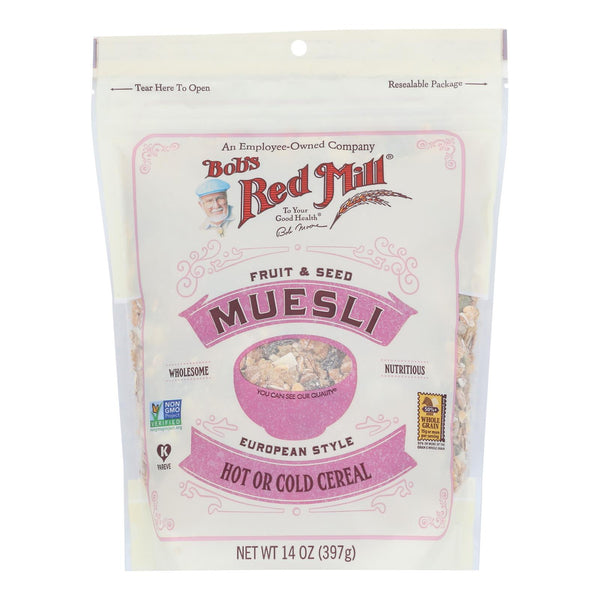 Bob's Red Mill - Cereal - Fruit & Seed Muesli - Case of 4 - 14 Ounce