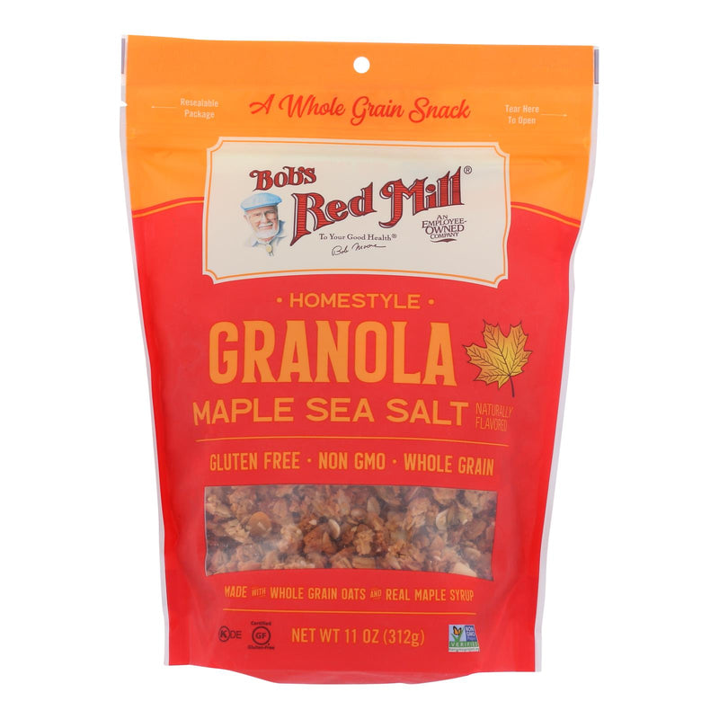 Bob's Red Mill - Granola Maple Sea Salt - Case of 6 - 11 Ounce