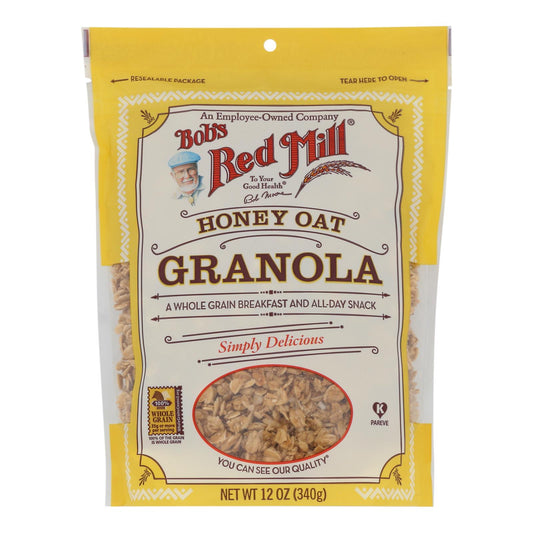 Bob's Red Mill - Honey Oat Granola - 12 Ounce - Case of 4