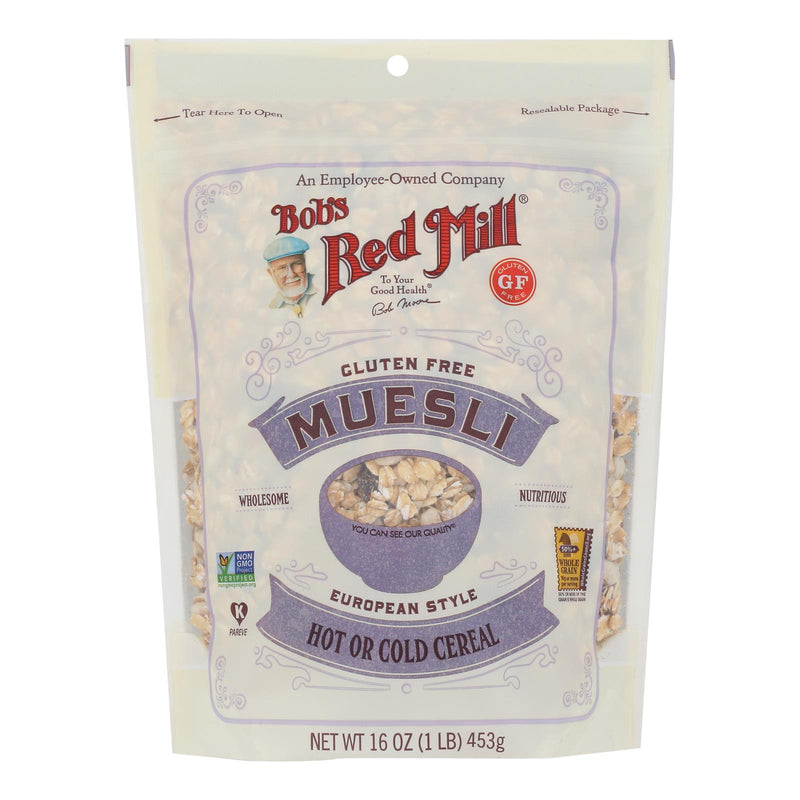 Bob's Red Mill - Muesli Gluten Free - European Style - Case of 4-16 Ounce