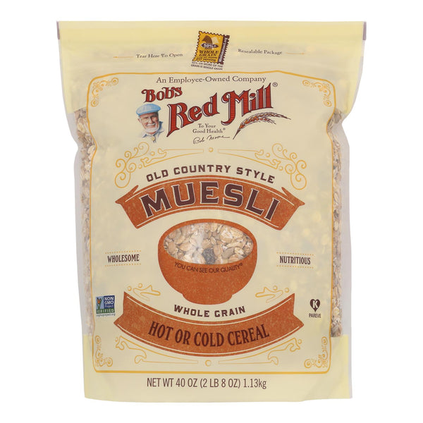 Bob's Red Mill - Cereal - Muesli - Hot or Cold - Case of 4 - 40 Ounce