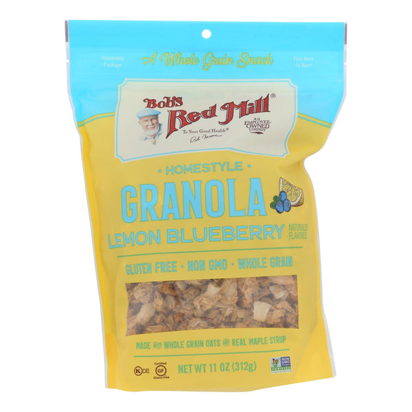 Bob's Red Mill - Granola Lemon Blueberry - Case of 6 - 11 Ounce