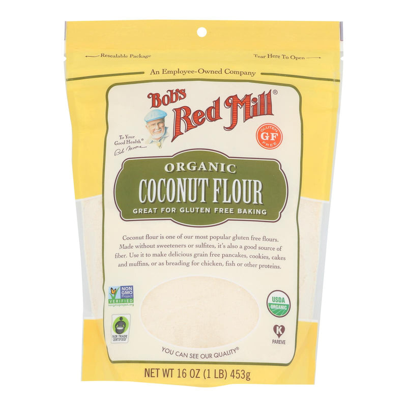 Bob's Red Mill - Flour - Organic - Coconut - Case of 4 - 16 Ounce