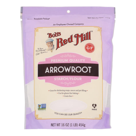 Bob's Red Mill - Arrowroot Starch - Case of 4-16 Ounce.