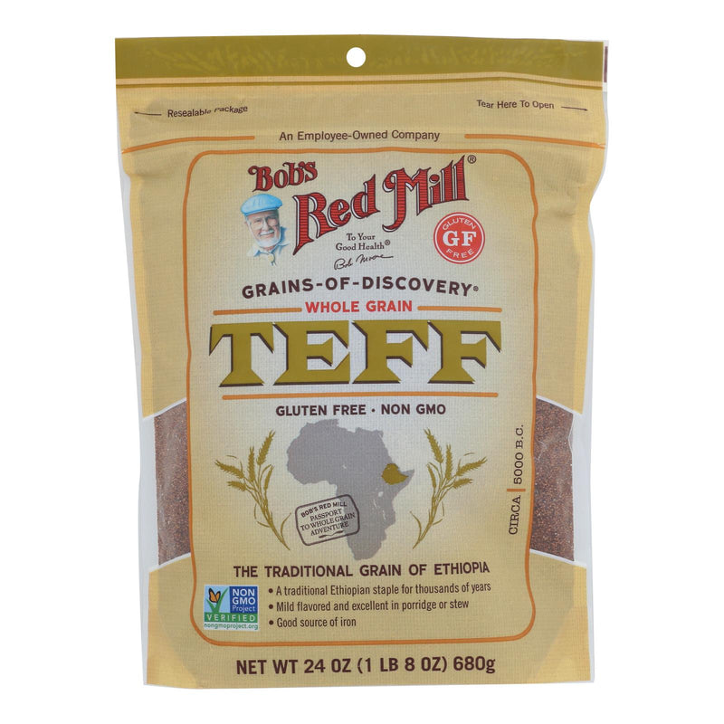 Bob's Red Mill - Teff Whole Grain - Case of 4 - 24 Ounce