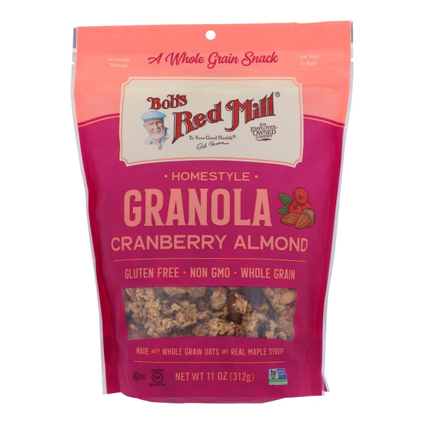 Bob's Red Mill - Granola Cranberry Almond - Case of 6 - 11 Ounce