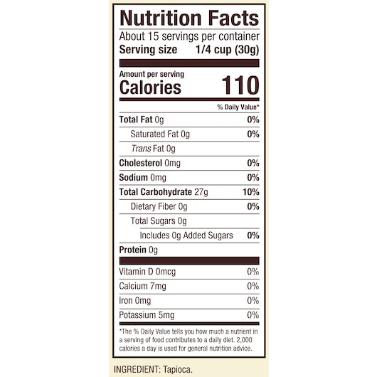 Bob's Red Mill Natural Foods Inc Tapioca Flour, 16 Ounces - 4 Per Case.