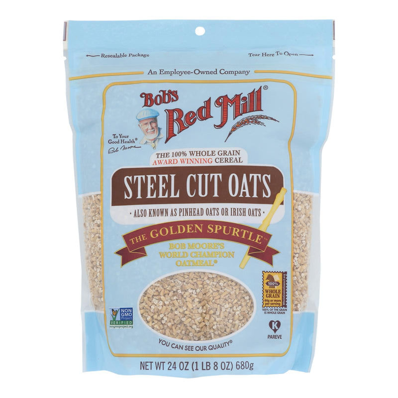 Bob's Red Mill - Steel Cut Oats - Case of 4-24 Ounce