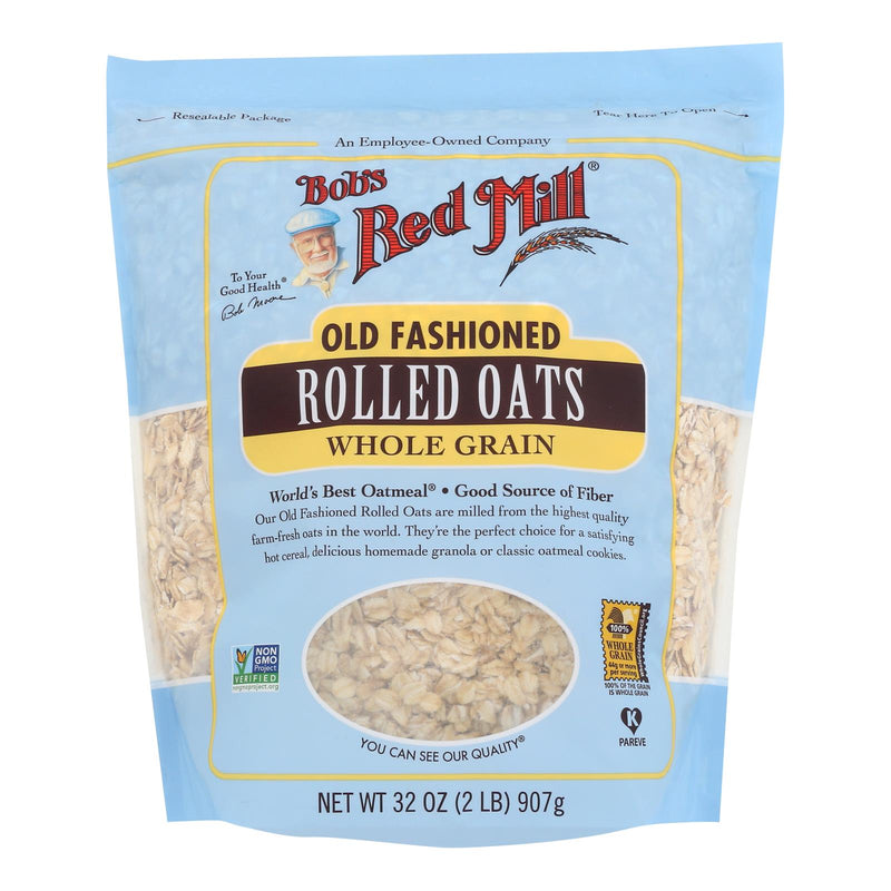 Bob's Red Mill - Old Fashioned Rolled Oats - Case of 4-32 Ounce.