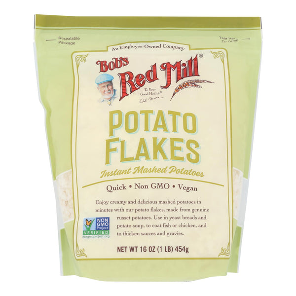 Bob's Red Mill - Flakes Instant Creamy Mshdpot - Case of 4 - 16 Ounce