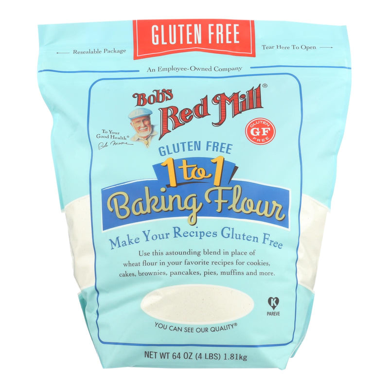 Bob's Red Mill - Baking Flour 1 To 1 - Case of 4-64 Ounce