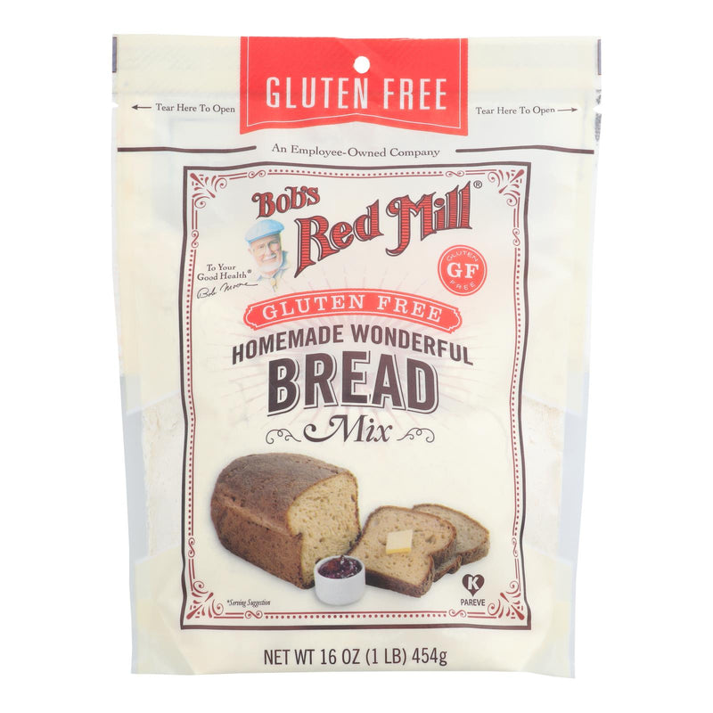 Bob's Red Mill - Bread Mix Homemade Wndrfl Gluten Free - Case of 4-16 Ounce