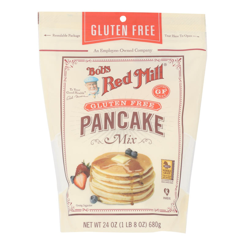 Bob's Red Mill - Pancake Mix Gluten Free - Case of 4 - 24 Ounce