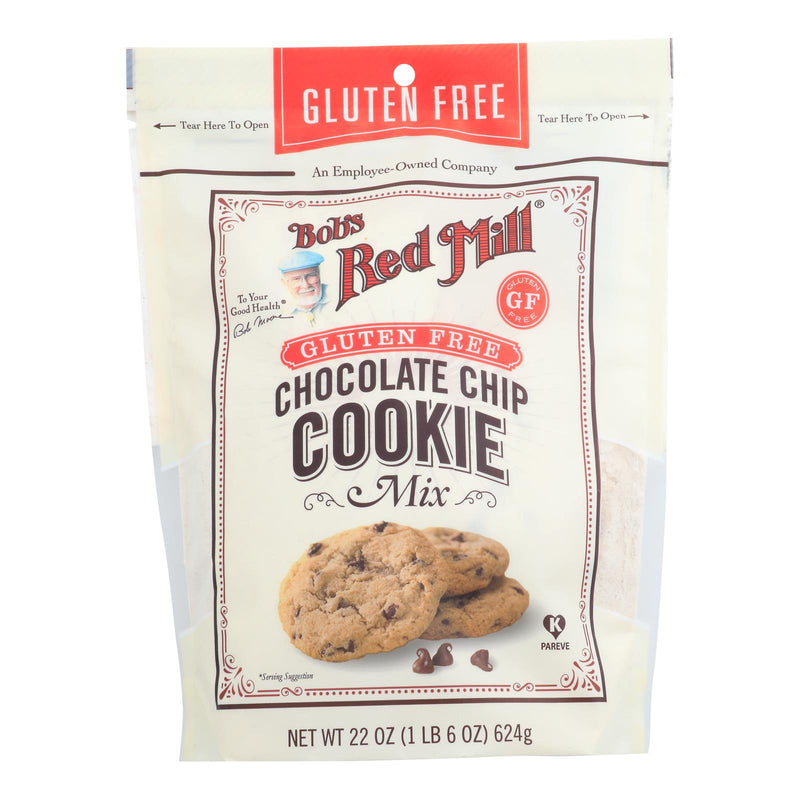 Bob's Red Mill - Cookie Mix Chocolate Chip Gluten Free - Case of 4-22 Ounce