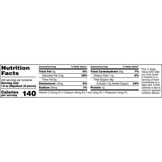 M&m's Milk Chocolate Candies Bulk 25 Pound Each - 1 Per Case.