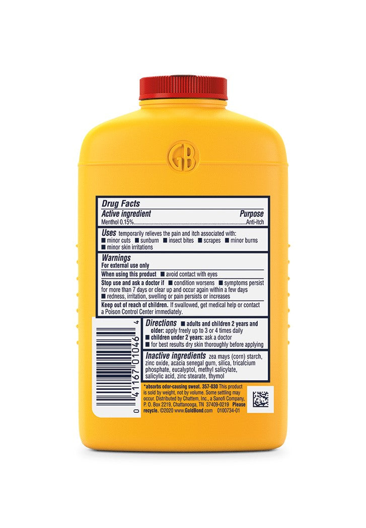 Gold Bond Medicated Body Powder 4 Ounce Size - 24 Per Case.