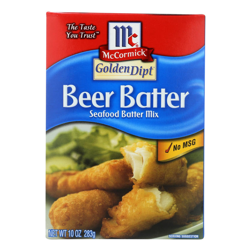 Golden Dipt - Breading - Beer Batter - Case of 8 - 10 Ounce.