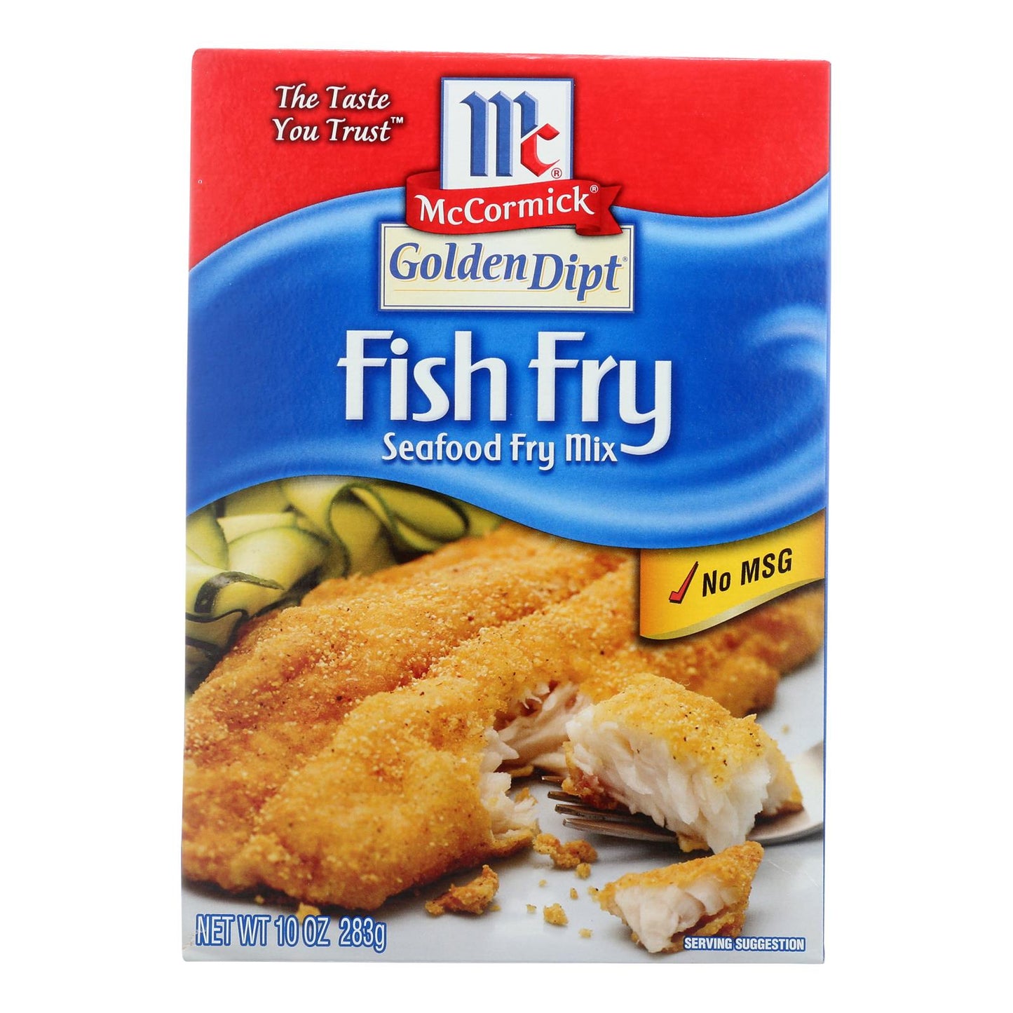 Golden Dipt - Breading - Fish Fry - Case of 8 - 10 Ounce.