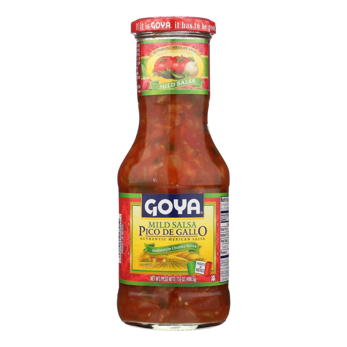 Goya - Salsa Pico De Gallo - Case of 12-17.6 Ounce