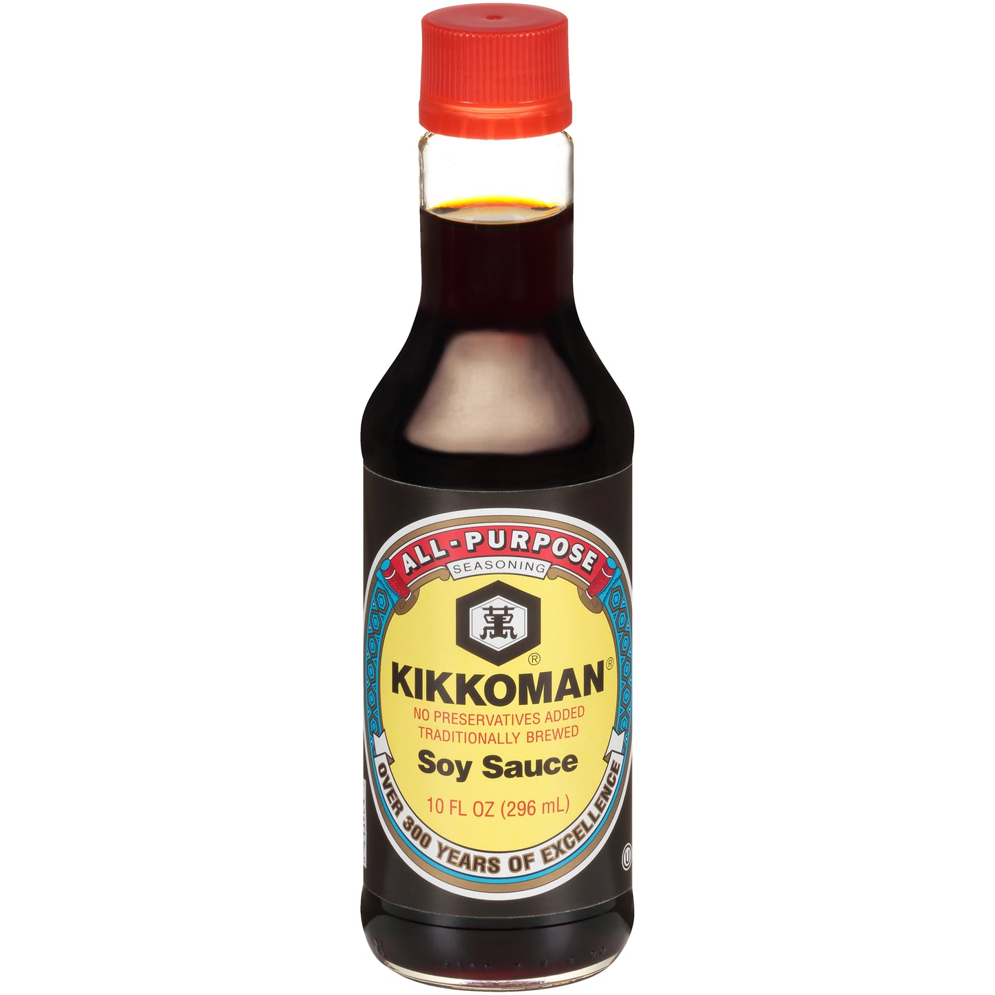 Kikkoman Soy Sauce 10 Fluid Ounce - 12 Per Case.